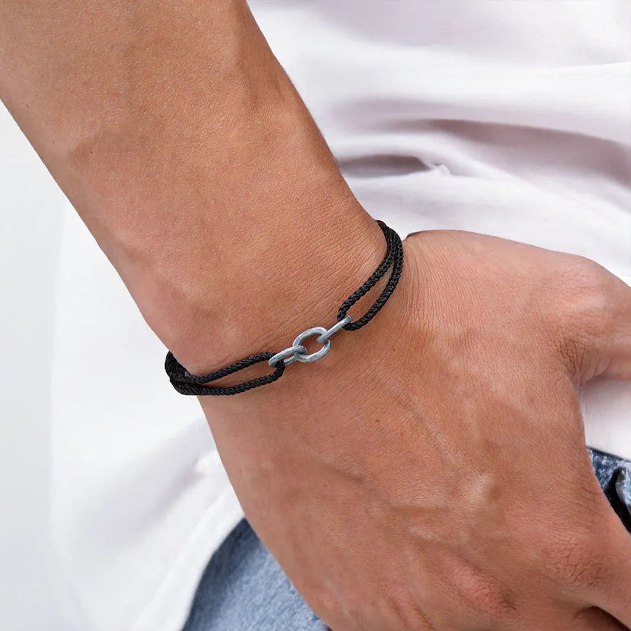Pulsera Cadena Vikinga Retro Minimalista