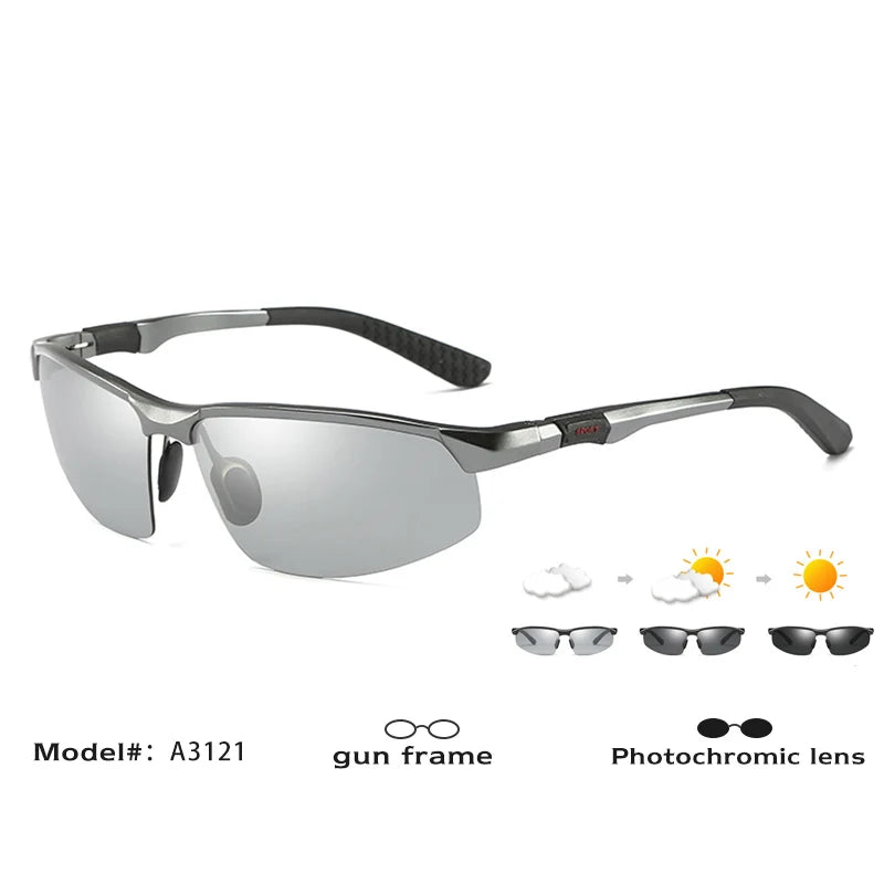 Lentes Deportivos Fotocromáticos Polarizados UV400