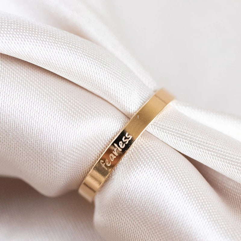 Anillo Personalizado con Oro Laminado 14K