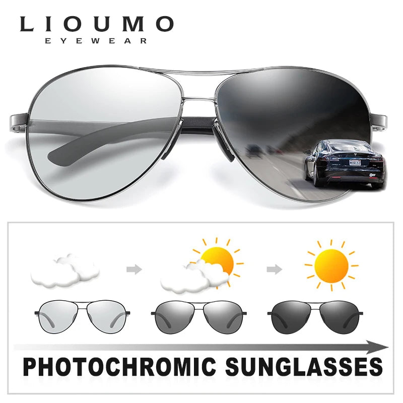 Lentes de Sol Aviador Polarizados Antirreflejo Unisex