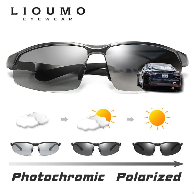 Lentes Deportivos Fotocromáticos Polarizados UV400