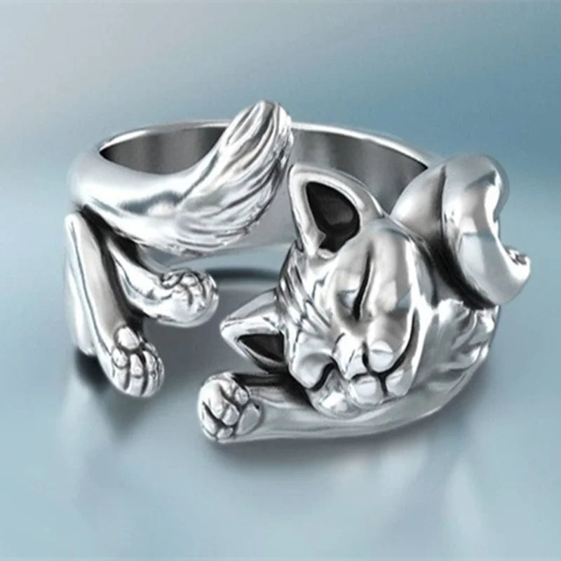 Anillo Vikingo Runas Nórdicas Ajustable