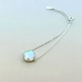 Collar Ajustable con Piedra Redonda