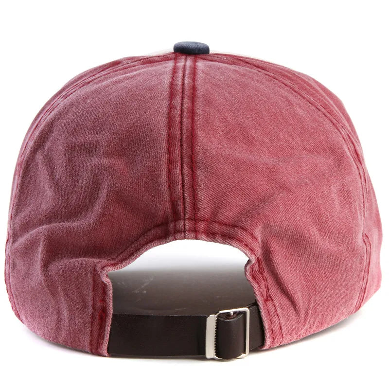 Gorra Ajustable de Visera Plana Retro