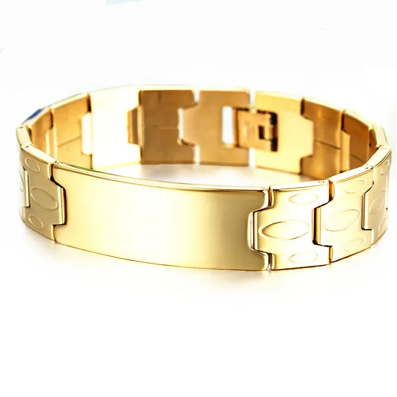 Pulsera ID de Acero Inoxidable para Hombre