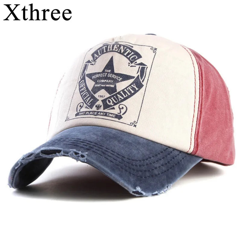 Gorra Ajustable de Visera Plana Retro