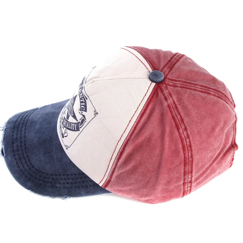 Gorra Ajustable de Visera Plana Retro