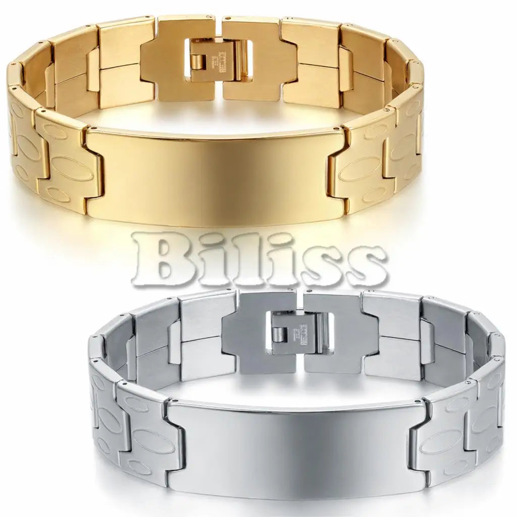 Pulsera ID de Acero Inoxidable para Hombre