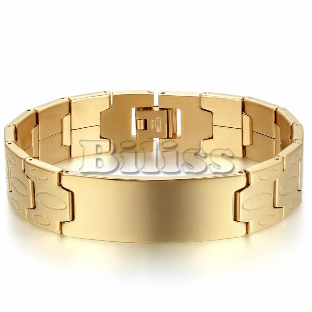 Pulsera ID de Acero Inoxidable para Hombre