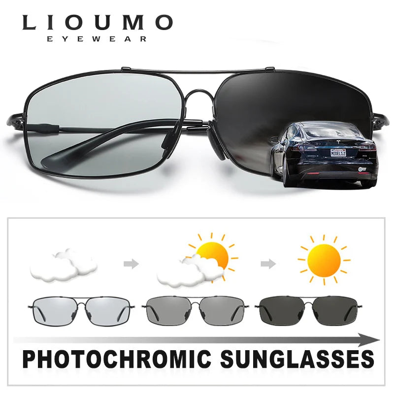 Lentes Ultraligeros Fotocromáticos Polarizados UV400