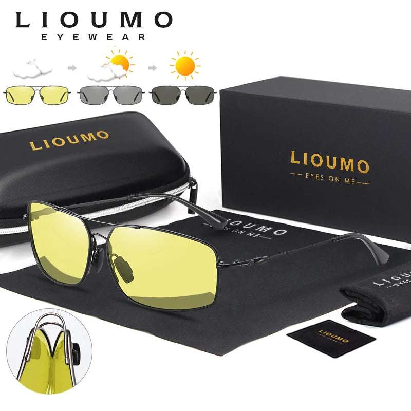 Lentes Ultraligeros Fotocromáticos Polarizados UV400