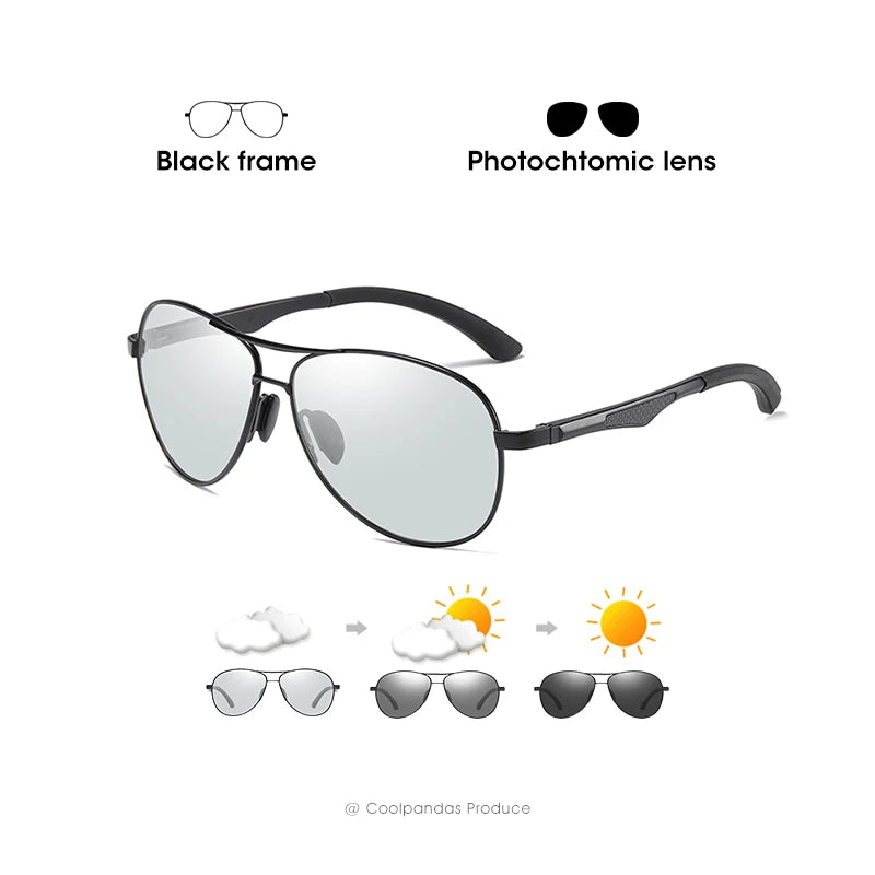 Lentes de Sol Aviador Polarizados Antirreflejo Unisex