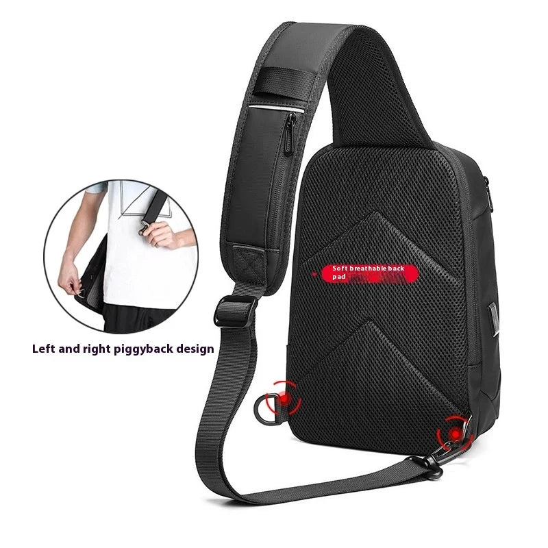 Bolsa Cruzada Antirrobo con Puerto USB