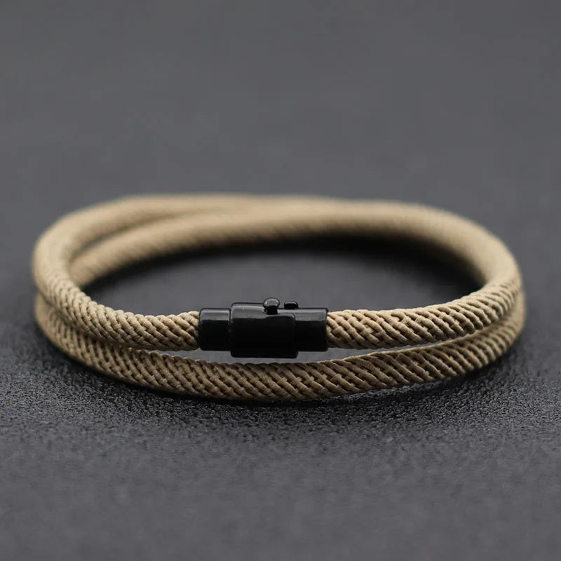 Pulsera Doble Capa Supervivencia Magnética