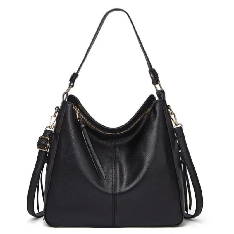 Bolsa Tipo Saco de PU Estilo Retro