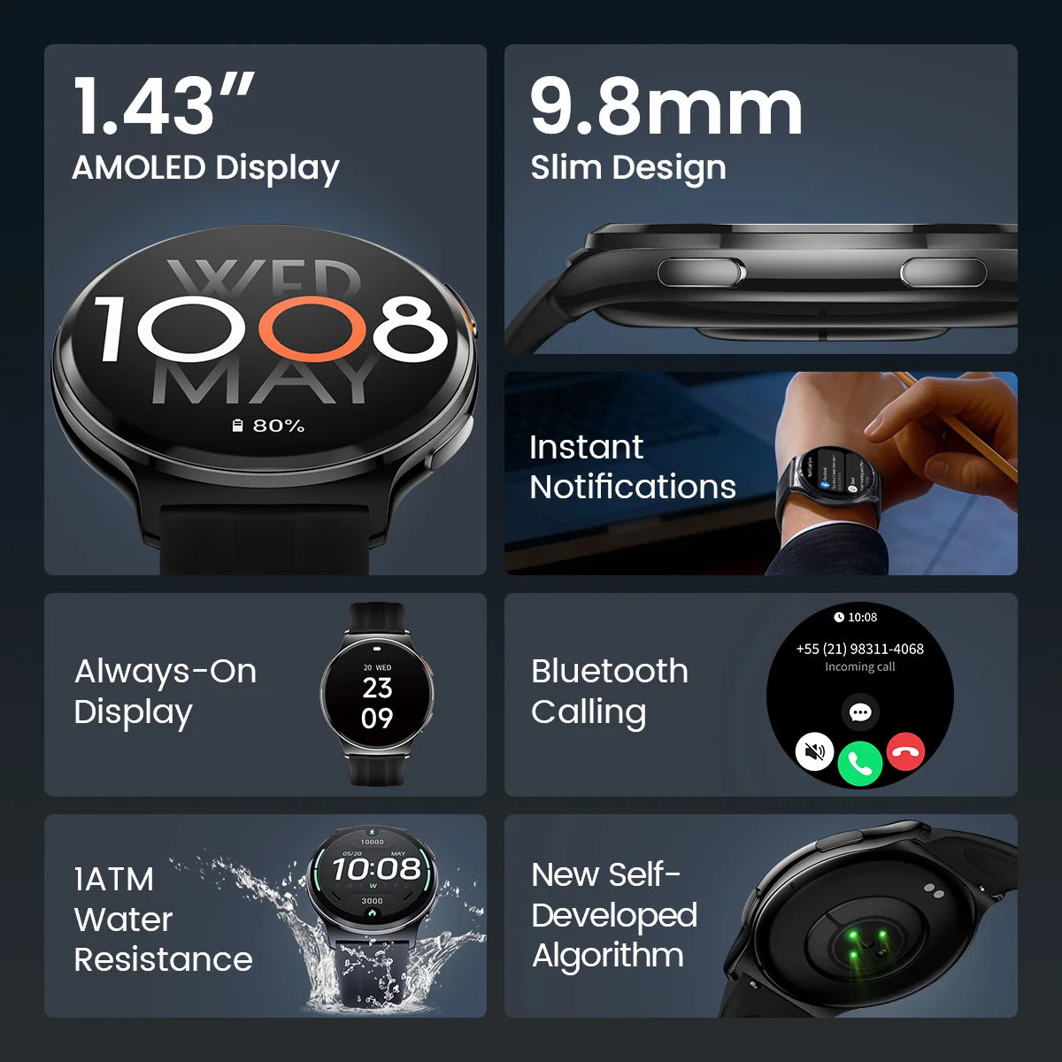 Reloj Inteligente Haylou Solar Lite 2 AMOLED