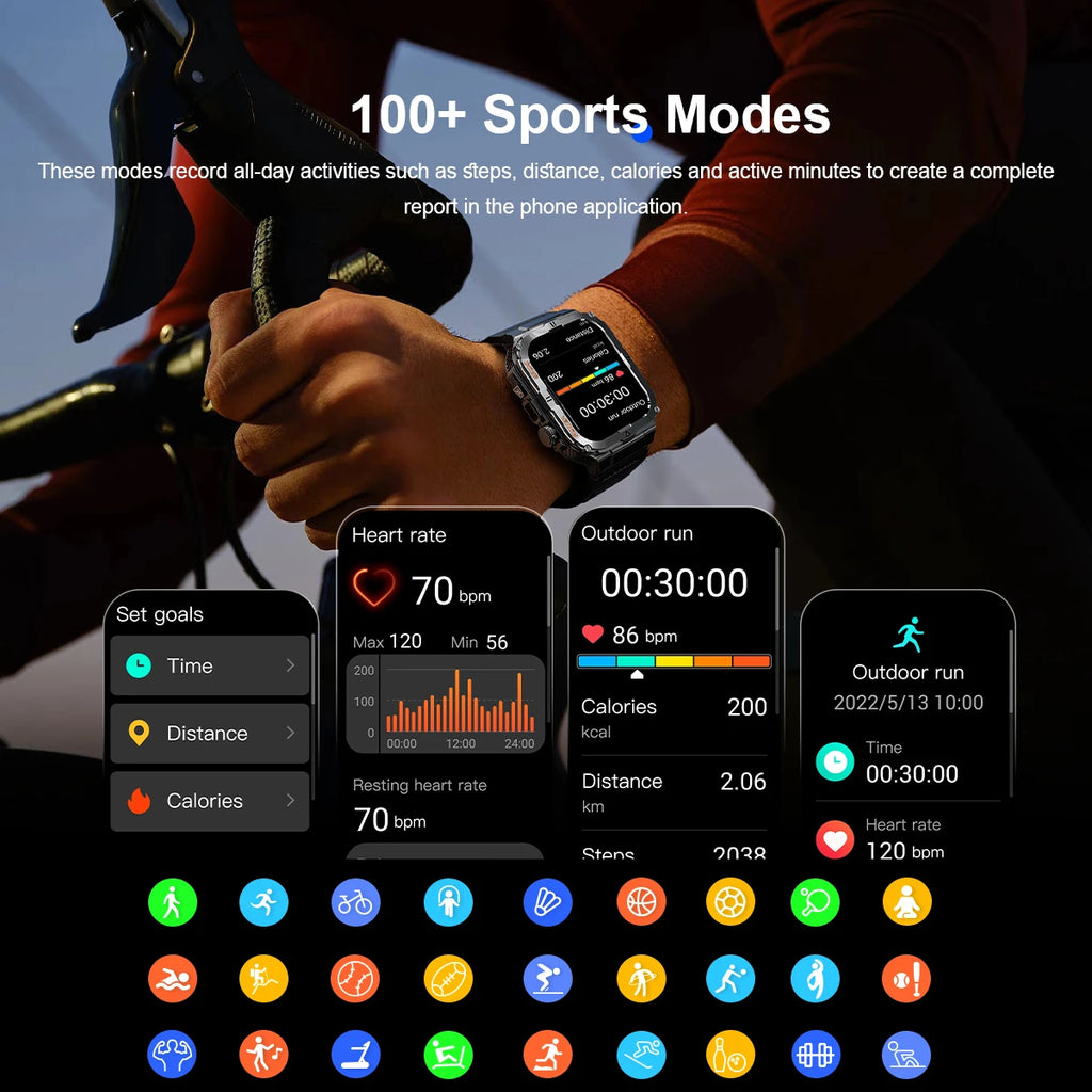 Reloj Inteligente ST2 AMOLED con Llamadas Bluetooth