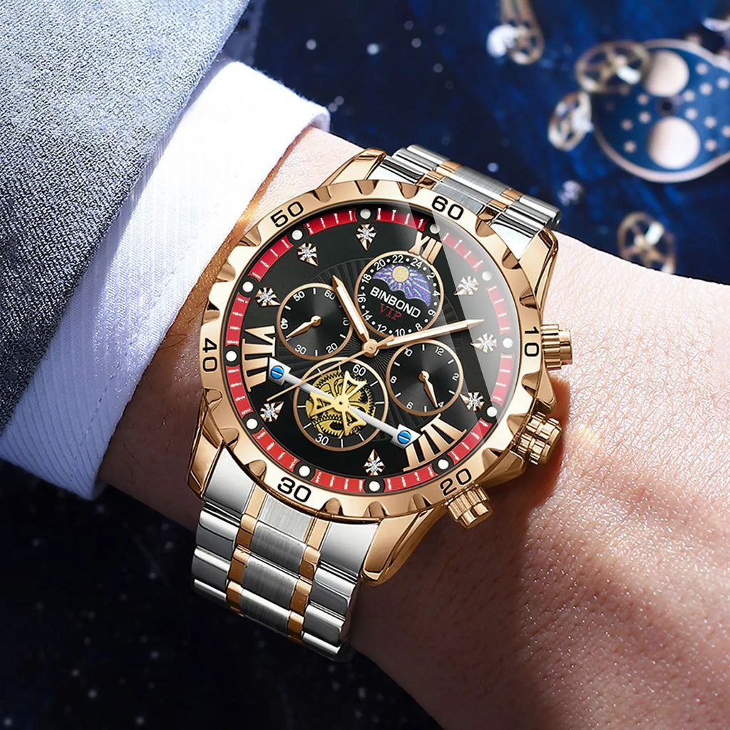 Reloj W177 de Acero Inoxidable para Hombre