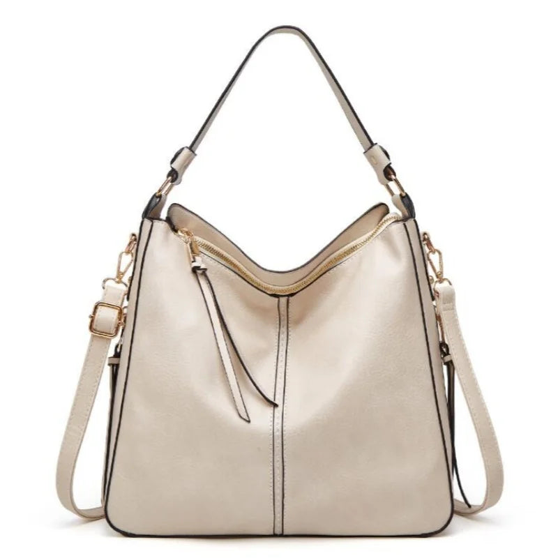 Bolsa Tipo Saco de PU Estilo Retro