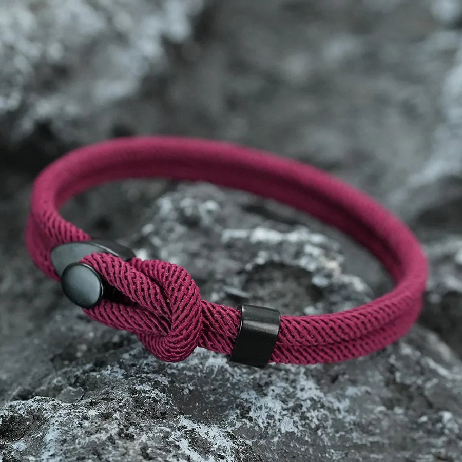 Pulsera de Cordón de la Suerte para Hombre