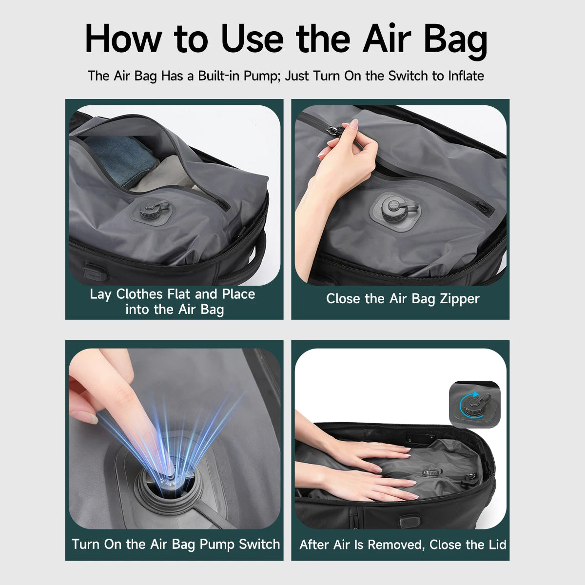 Mochila Compresión TSA Pro