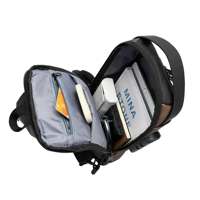 Bolsa de Pecho Antirrobo con Puerto USB