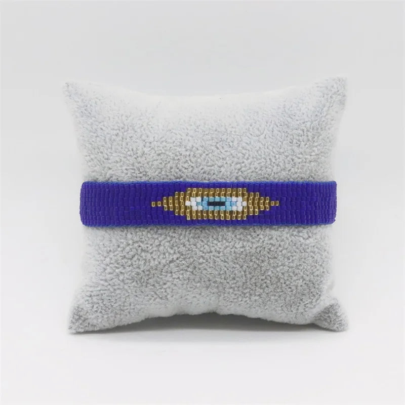 Pulsera Miyuki Tejida a Mano Estilo Bohemio