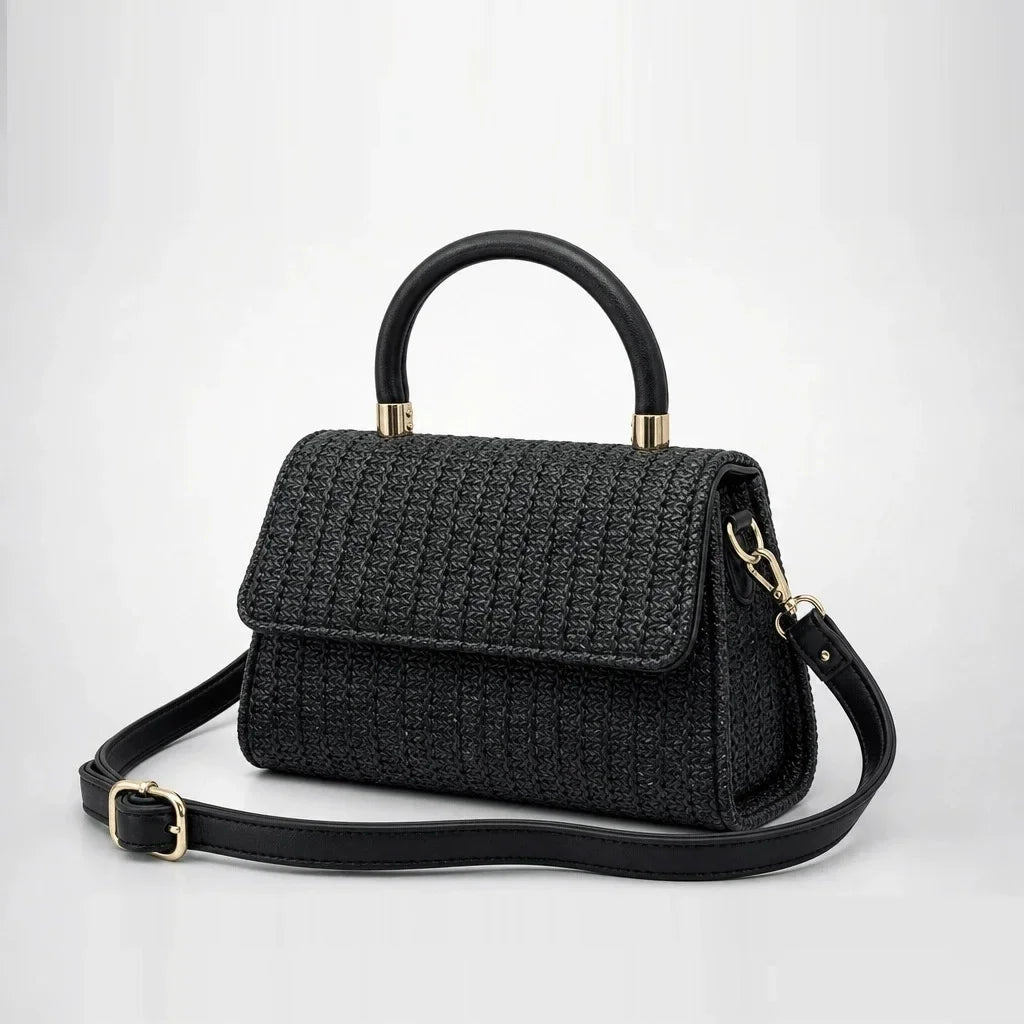 Bolsa Cruzada Cuadrada de PU para Mujer