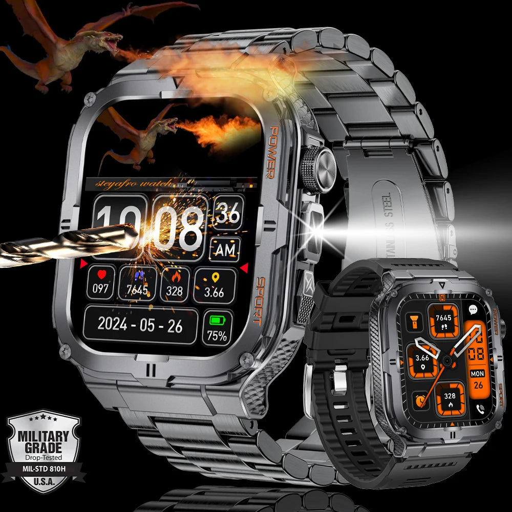 Reloj Inteligente ST2 AMOLED con Llamadas Bluetooth