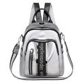 Mochila de PU Multibolsillos para Mujer