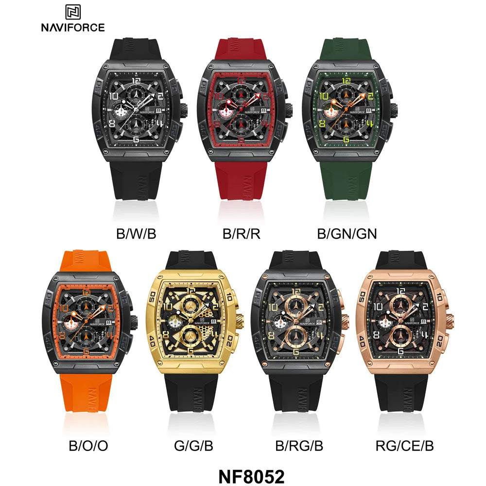 Reloj Tonel Silicona Estilo