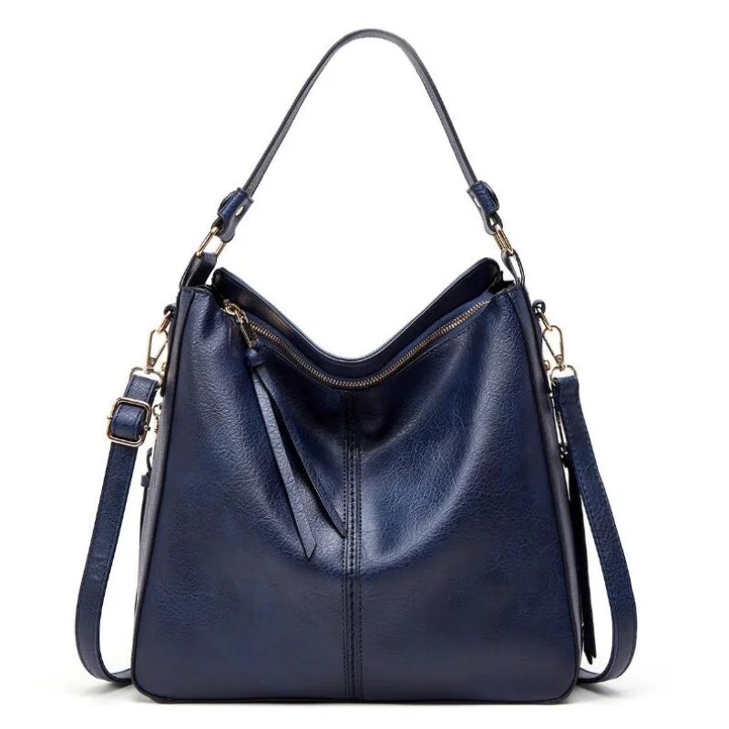 Bolsa Tipo Saco de PU Estilo Retro