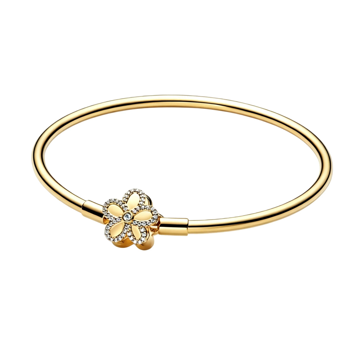 Pulsera de Dijes en Plata 925 con Zirconia