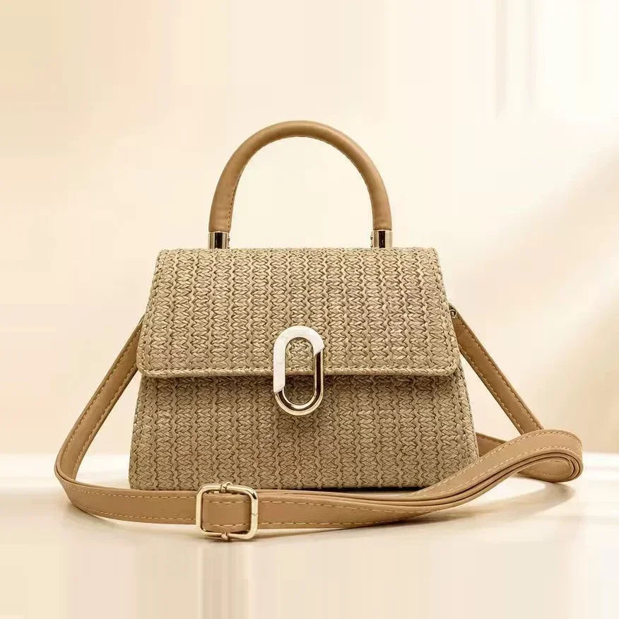 Bolsa Cruzada Cuadrada de PU para Mujer