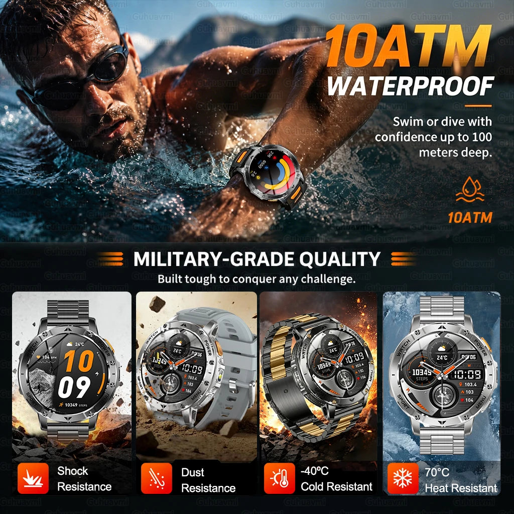 Reloj Inteligente AK106 con GPS y Batería de 1400 mAh