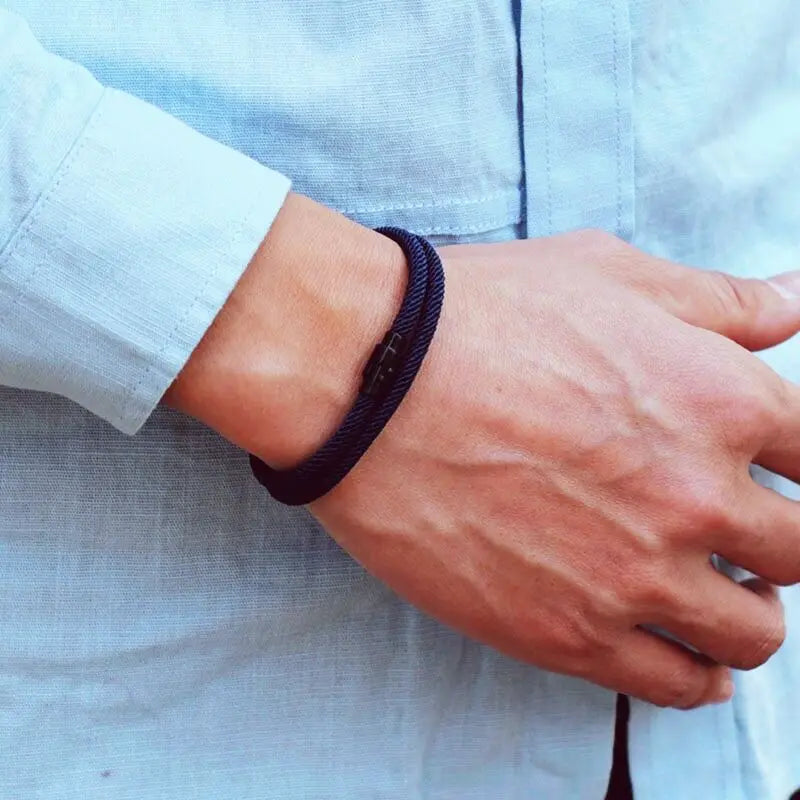 Pulsera Doble Capa Supervivencia Magnética