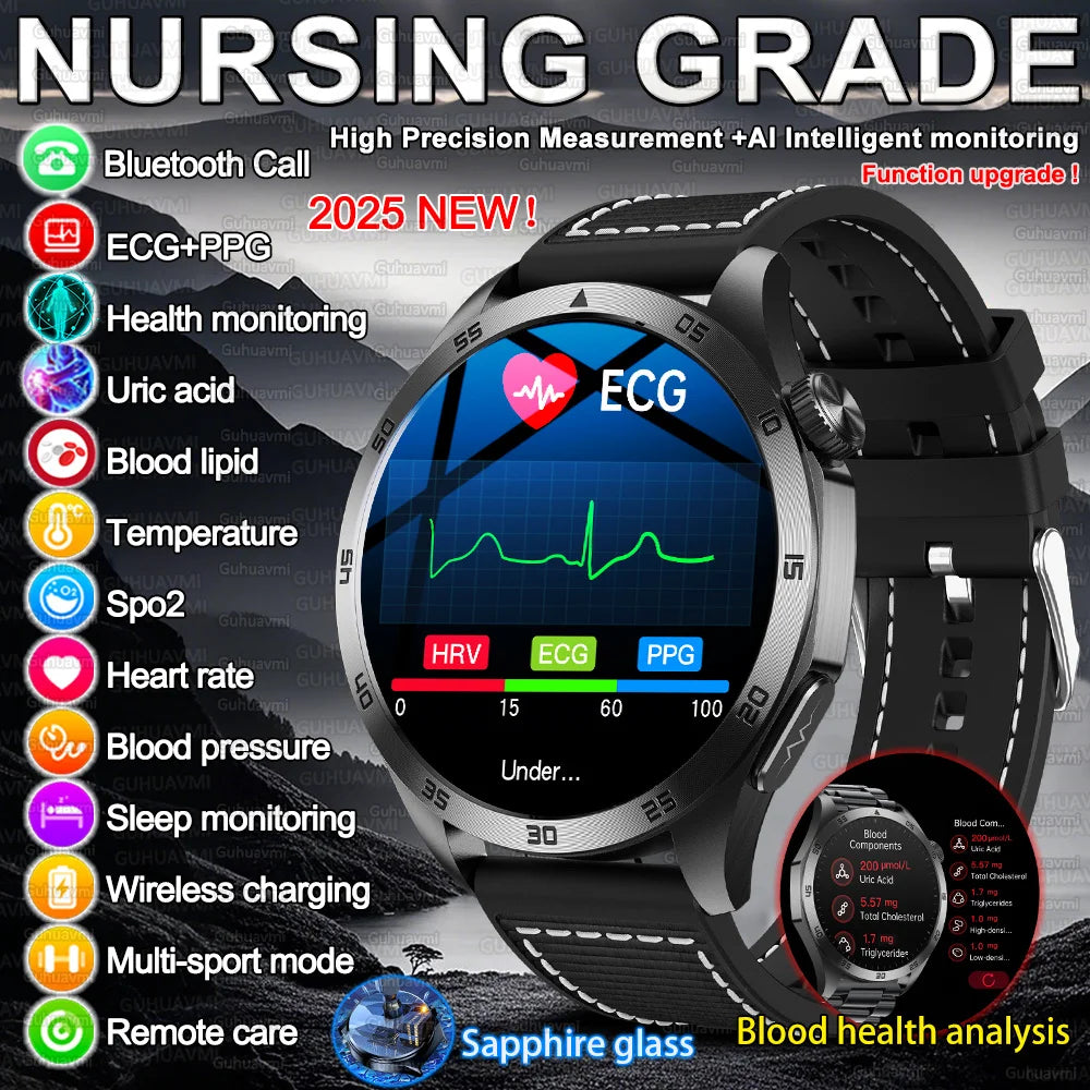 Reloj Inteligente ET485 AMOLED con ECG y Llamadas Bluetooth