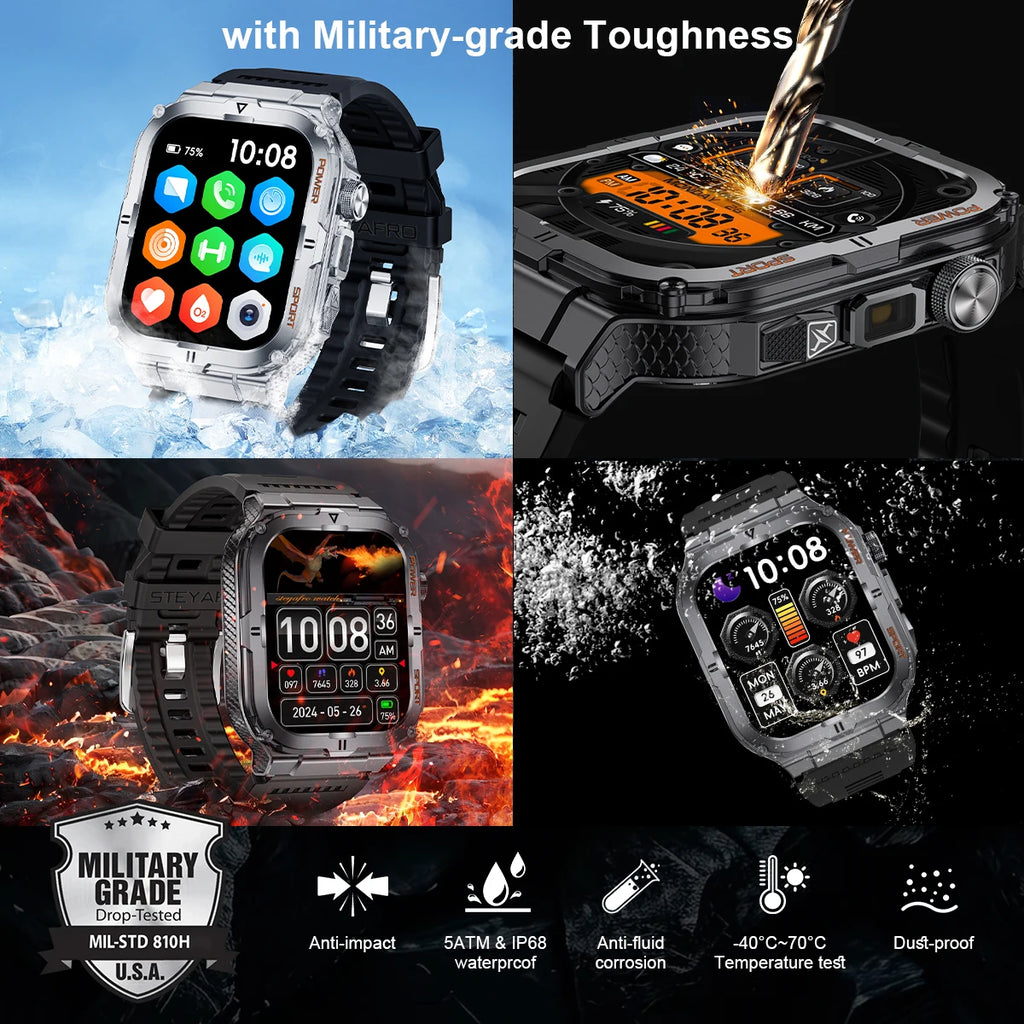 Reloj Inteligente ST2 AMOLED con Llamadas Bluetooth