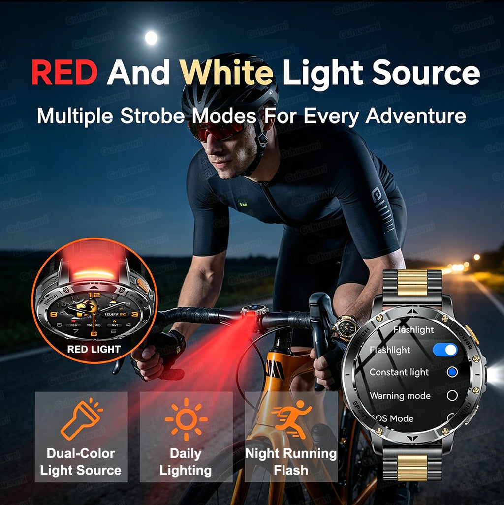 Reloj Inteligente AK106 con GPS y Batería de 1400 mAh