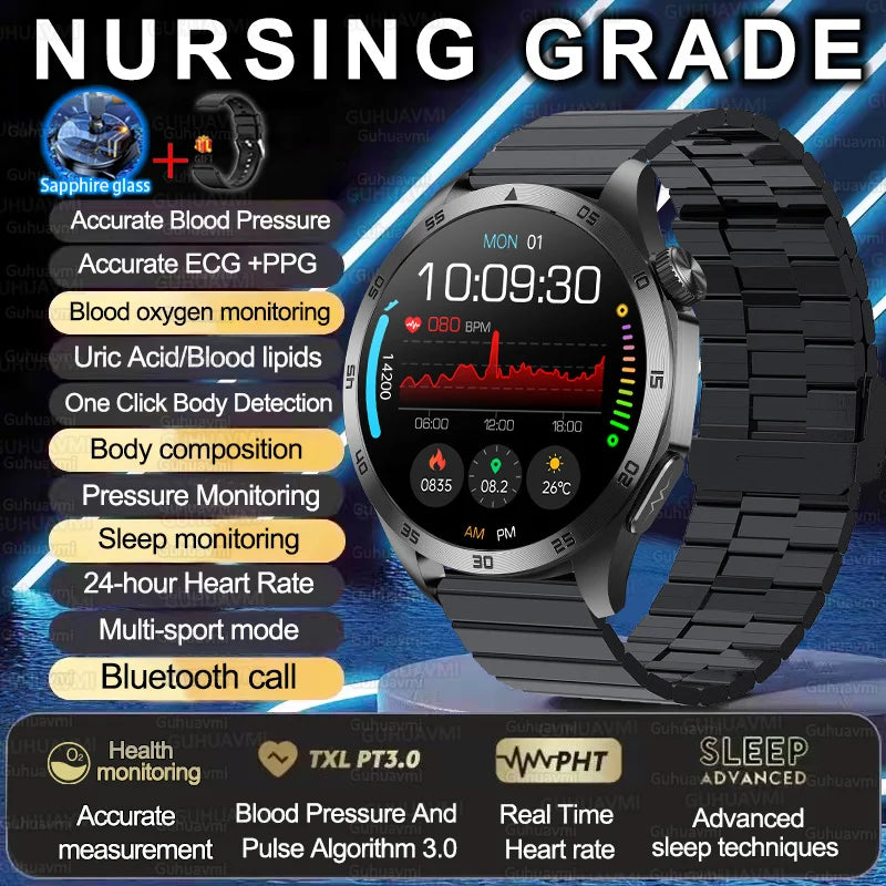 Reloj Inteligente ET485 AMOLED con ECG y Llamadas Bluetooth