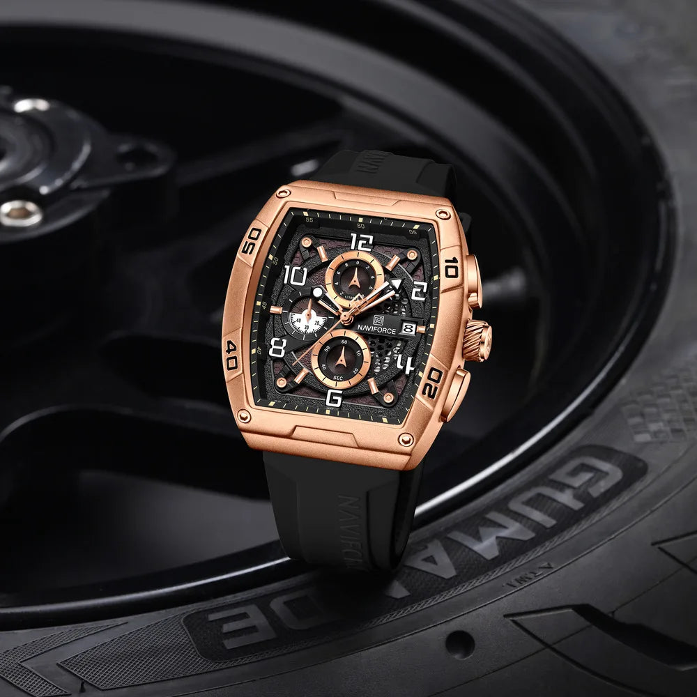 Reloj Tonel Silicona Estilo