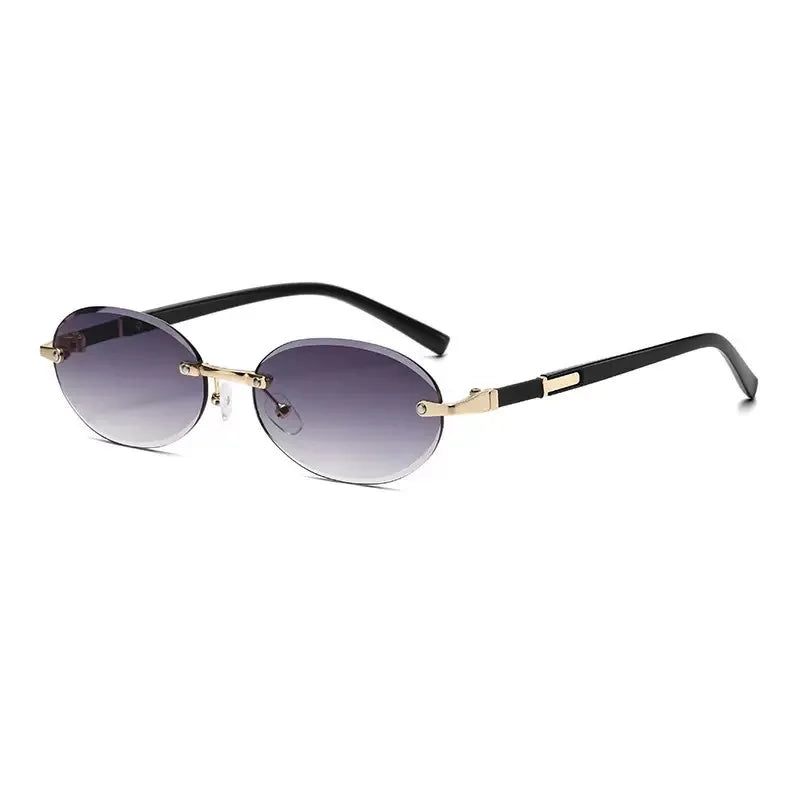 Lentes Ovalados sin Montura UV400