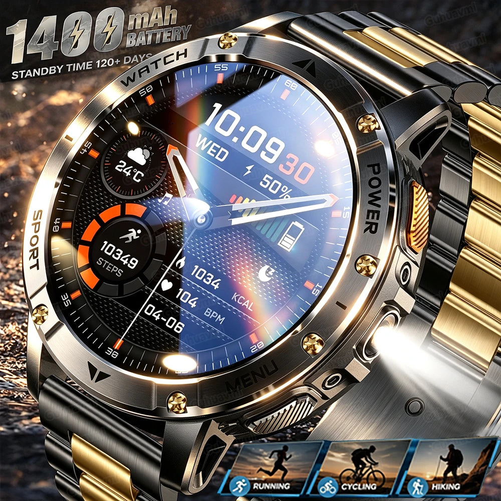 Reloj Inteligente AK106 con GPS y Batería de 1400 mAh