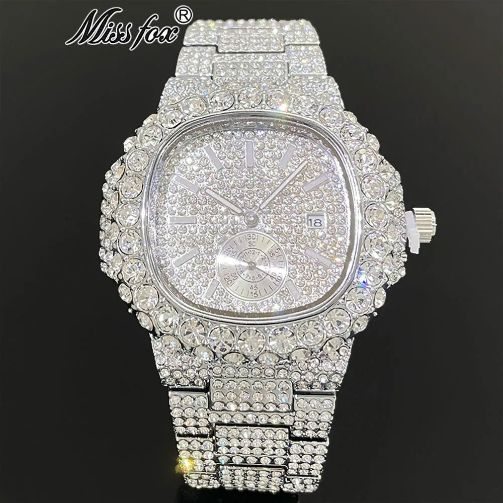 Reloj MISSFOX V337 Estilo Hip Hop
