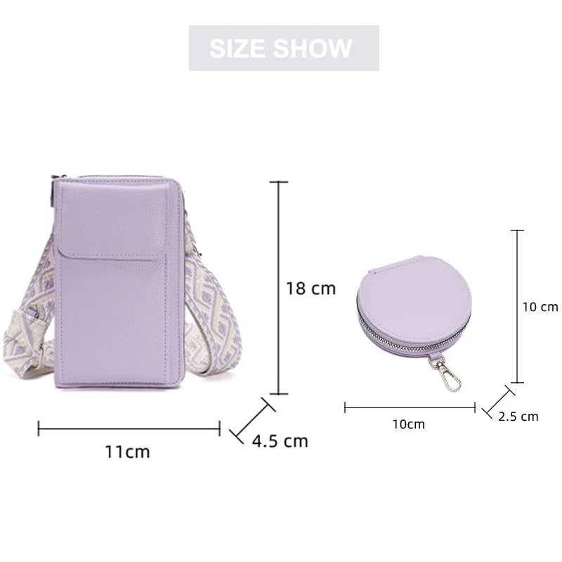 Bolsa Mini para Teléfono de Cuero