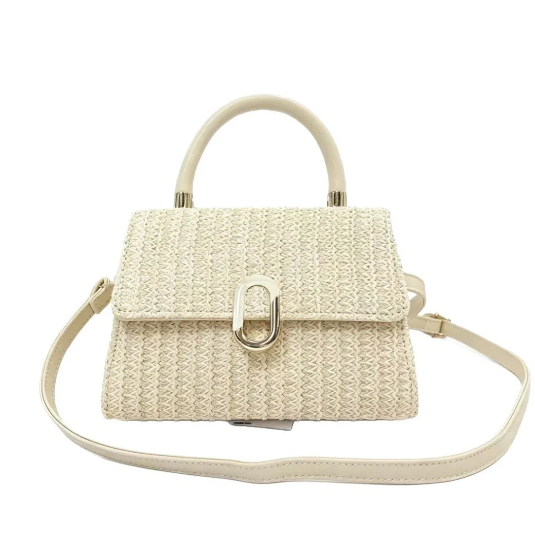 Bolsa Cruzada Cuadrada de PU para Mujer