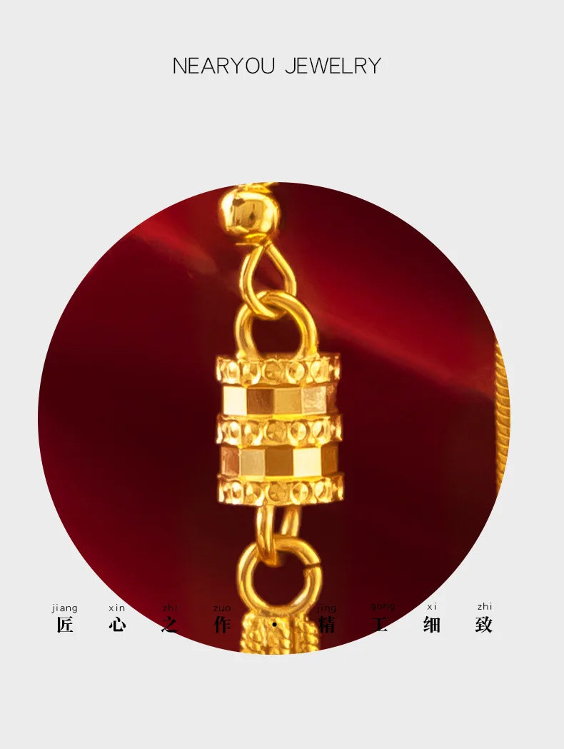 Aretes de Gota en Oro 18K