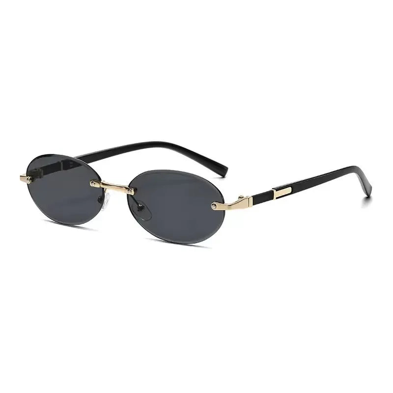 Lentes Ovalados sin Montura UV400