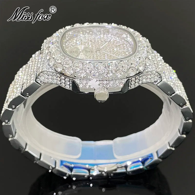 Reloj MISSFOX V337 Estilo Hip Hop