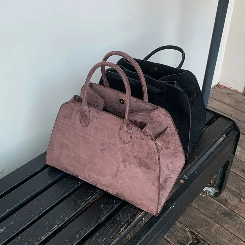 Bolsa de Gamuza Sintética para Mujer